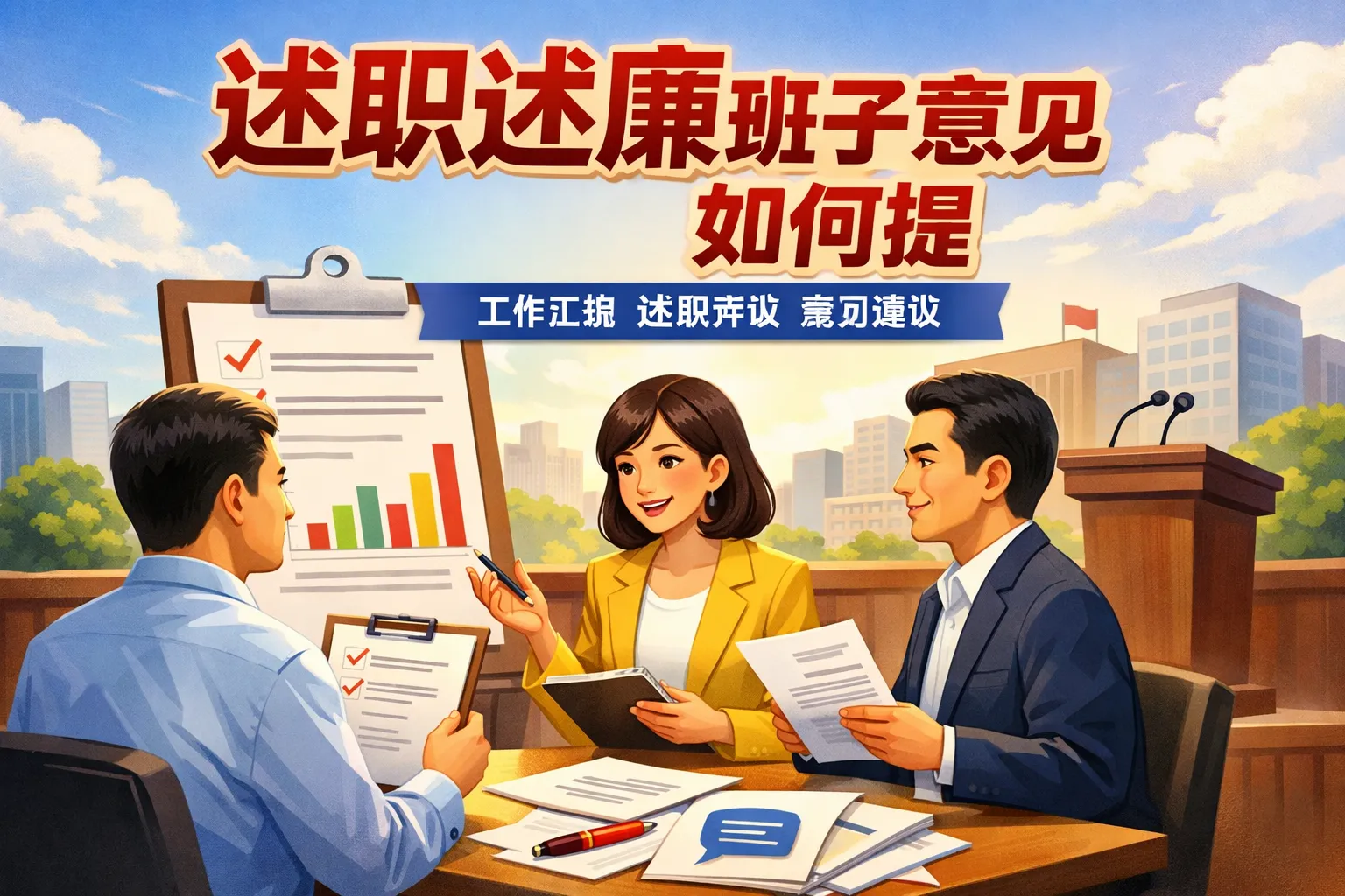 述职述廉班子意见如何提