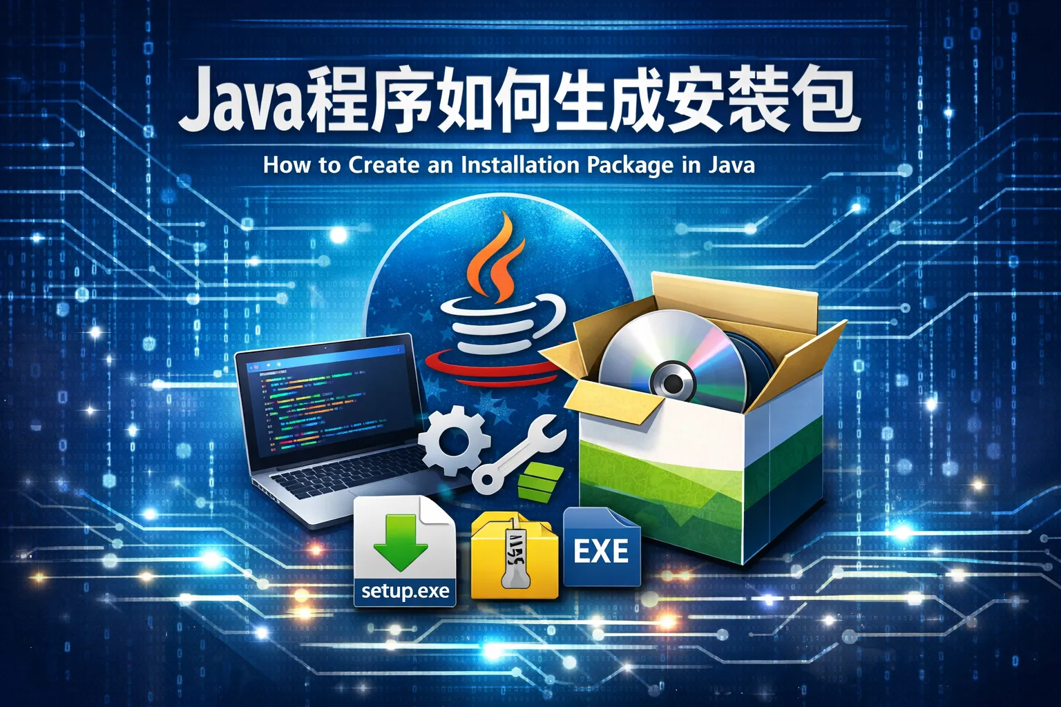 java程序如何生成安装包