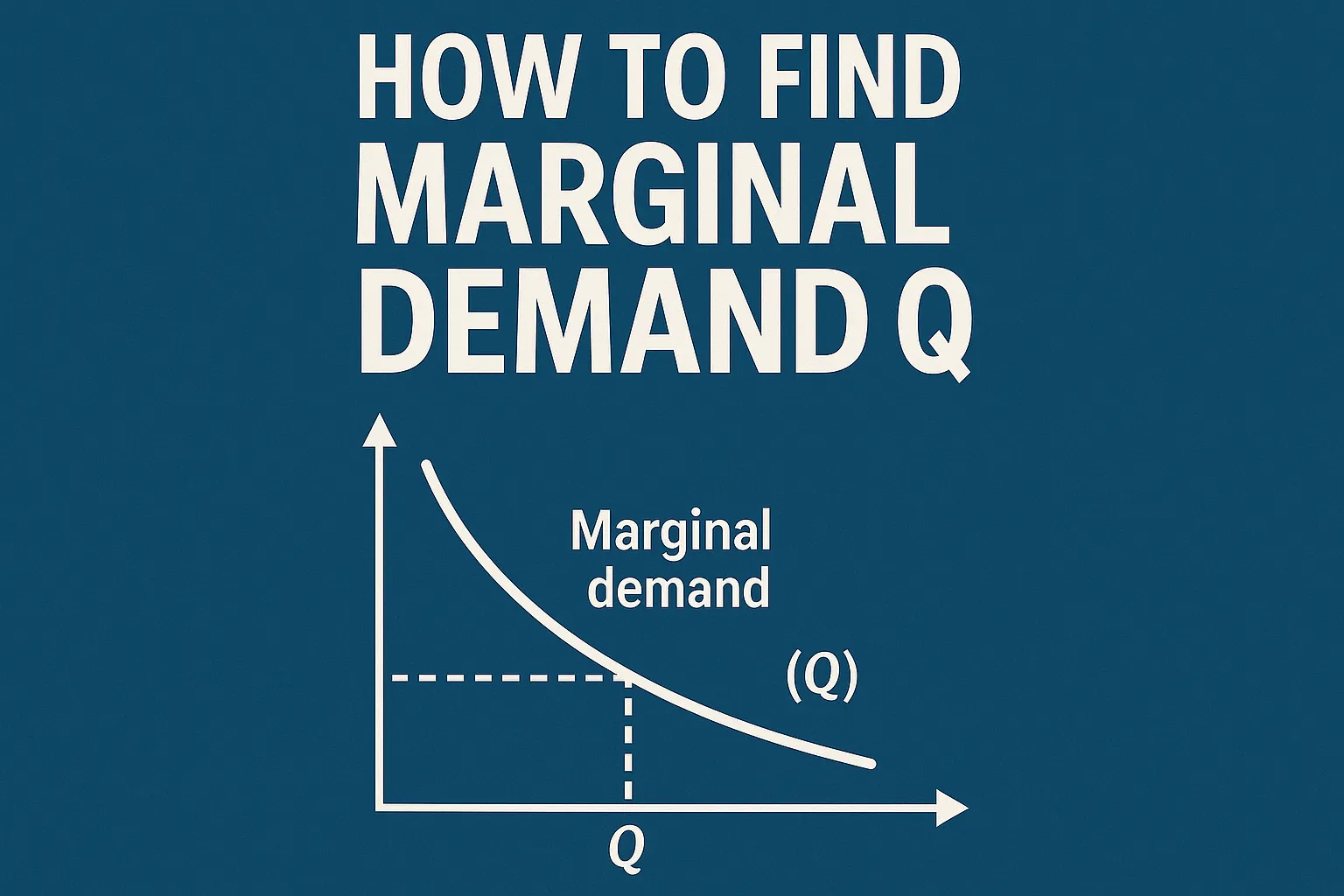 怎么通过Q求边际需求