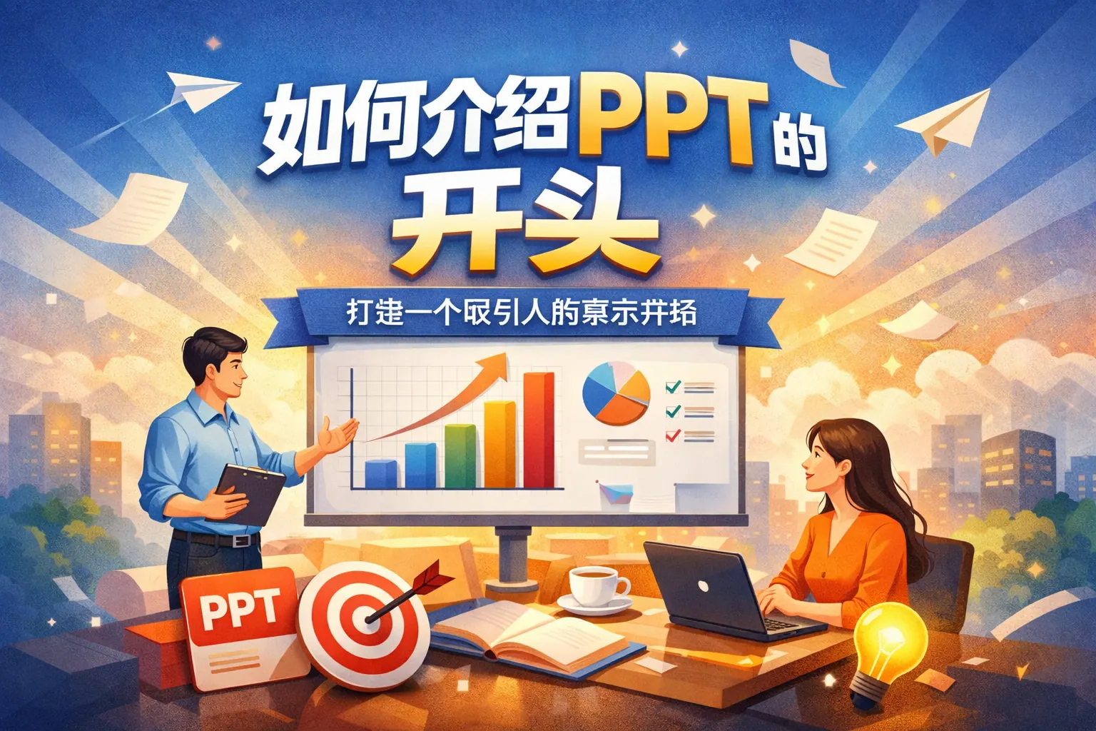 如何介绍ppt的开头