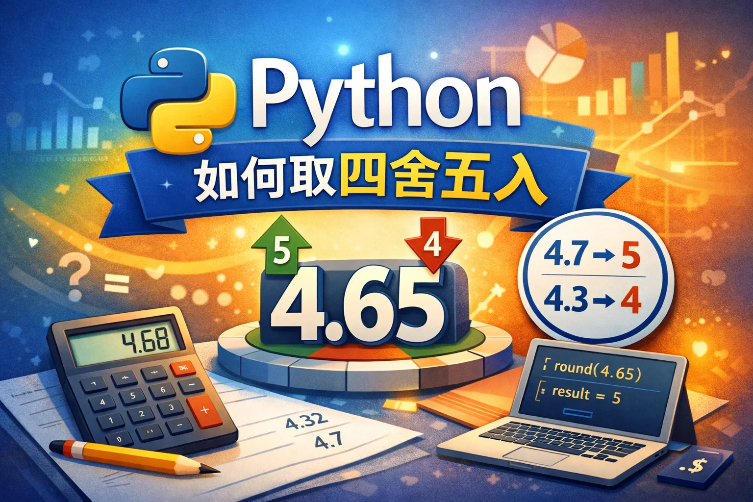 python如何取四舍五入