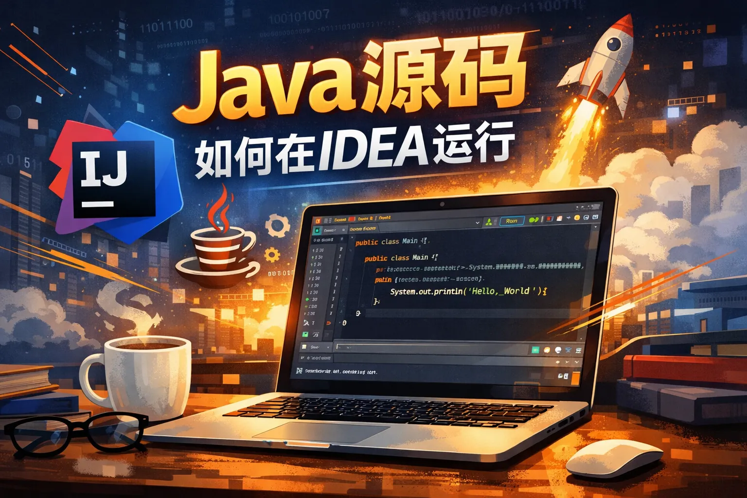 java源码如何在idea运行