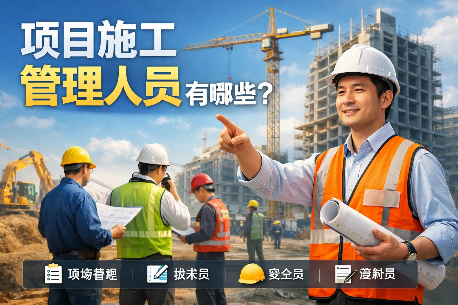 项目施工管理人员有哪些