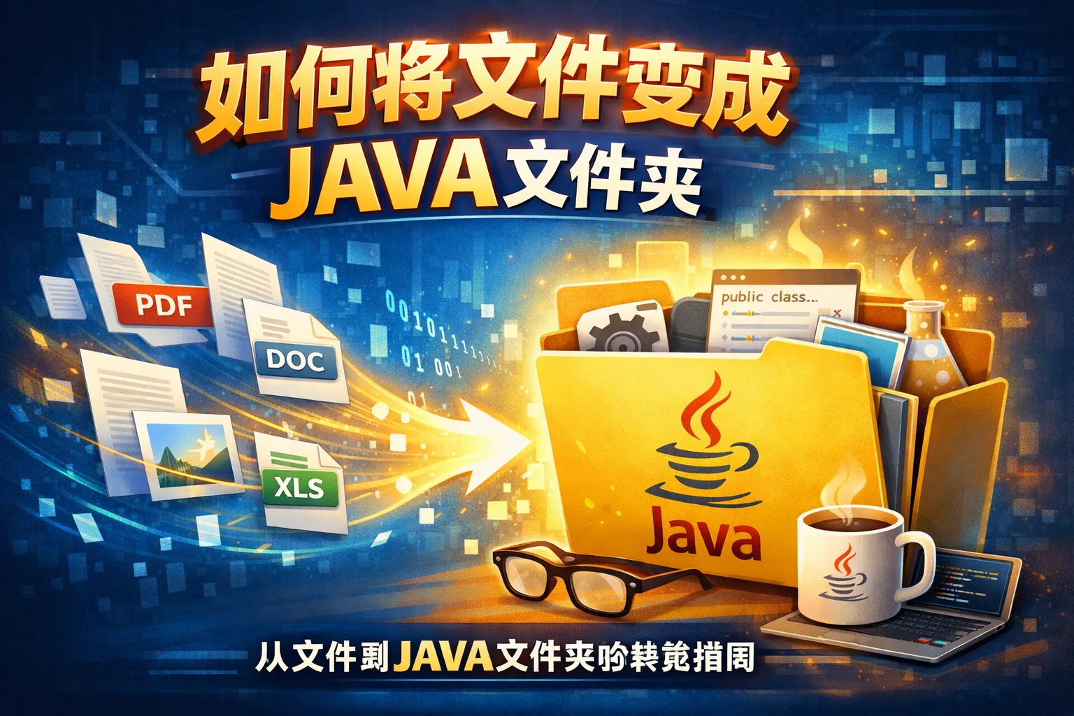 如何将文件变成java文件夹