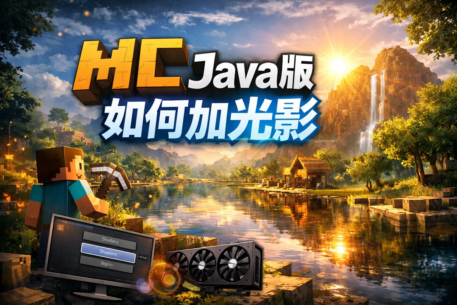 mc java版如何加光影