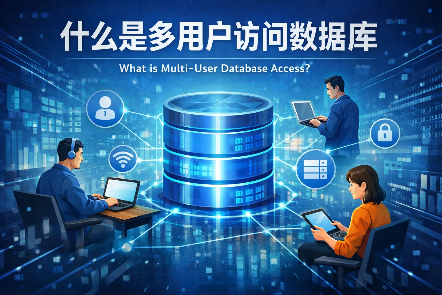 什么是多用户访问数据库