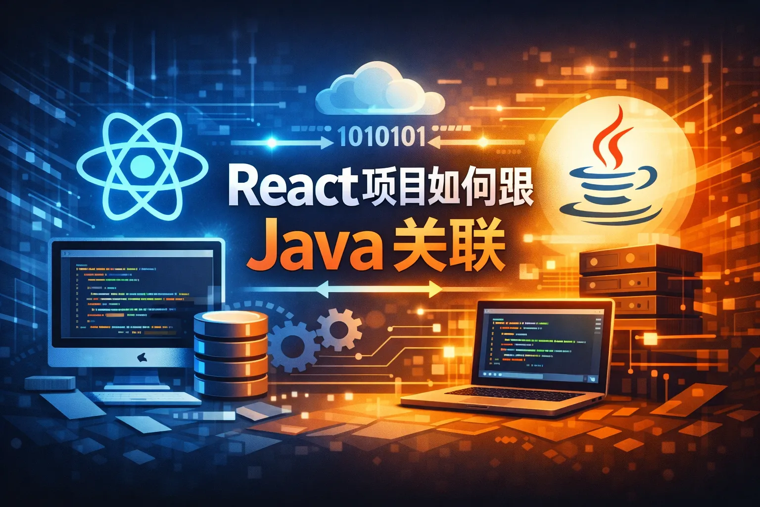 react项目如何跟java关联