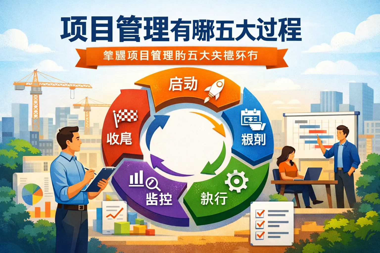 项目管理有哪五大过程