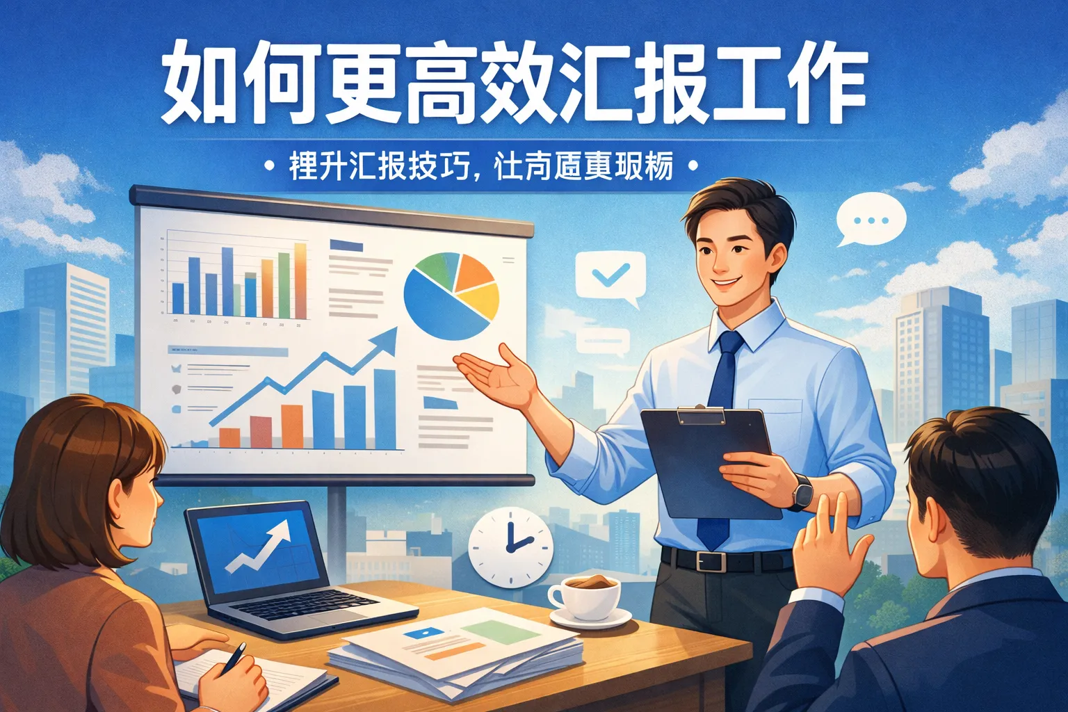 如何更高效汇报工作