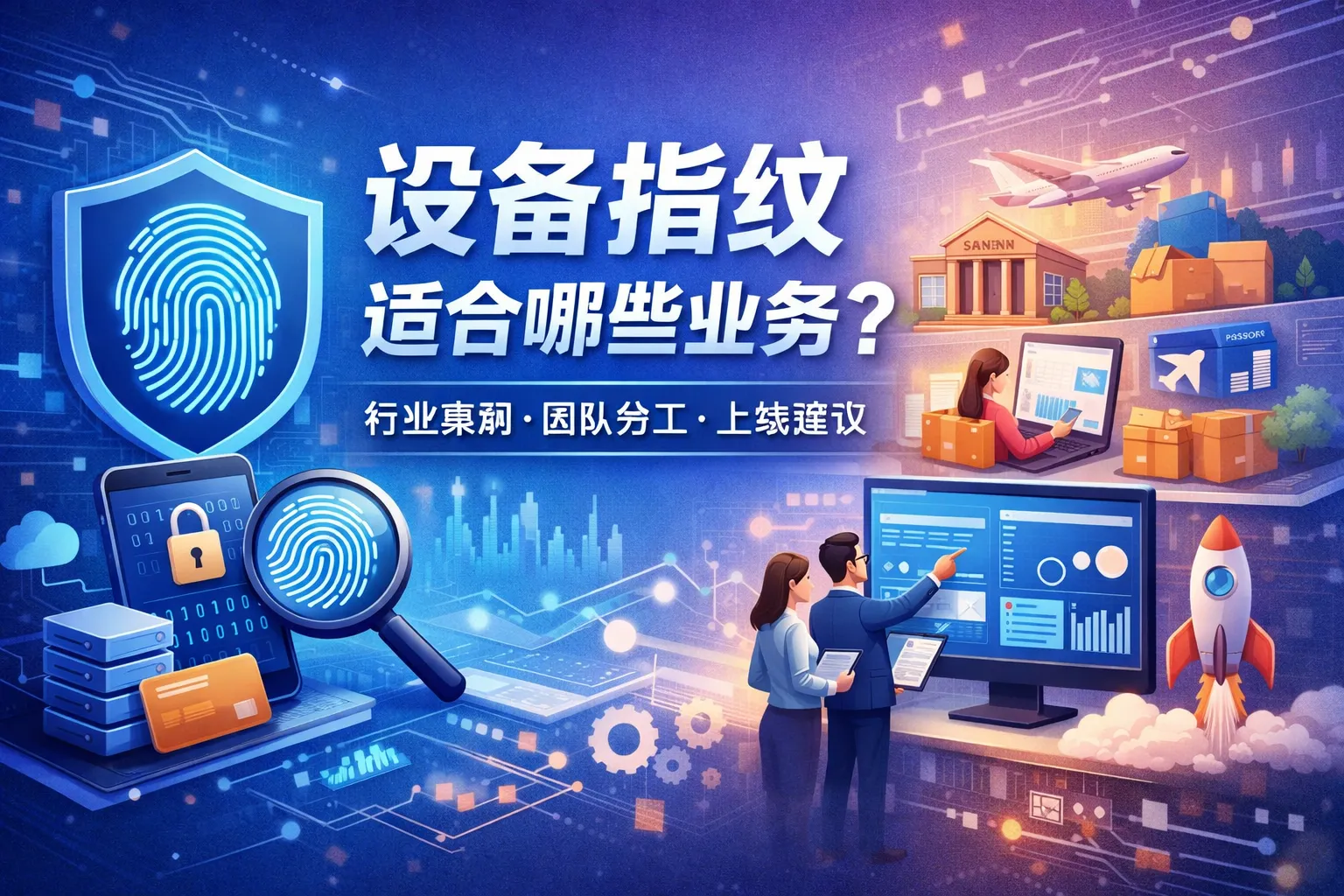设备指纹适合哪些业务?行业案例、团队分工、上线建议