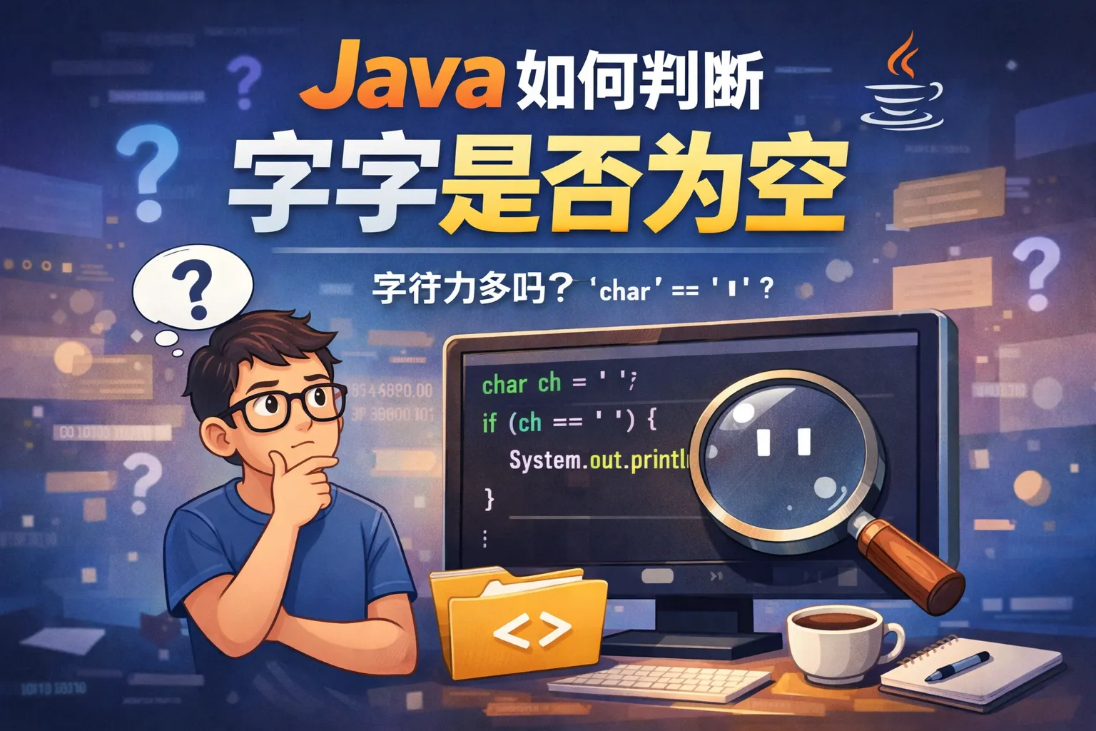 java 如何判断字符是否为空
