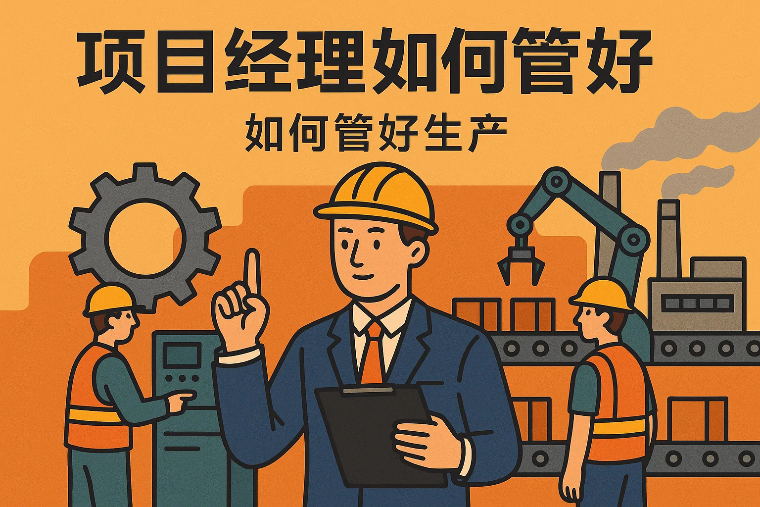 项目经理如何管好生产