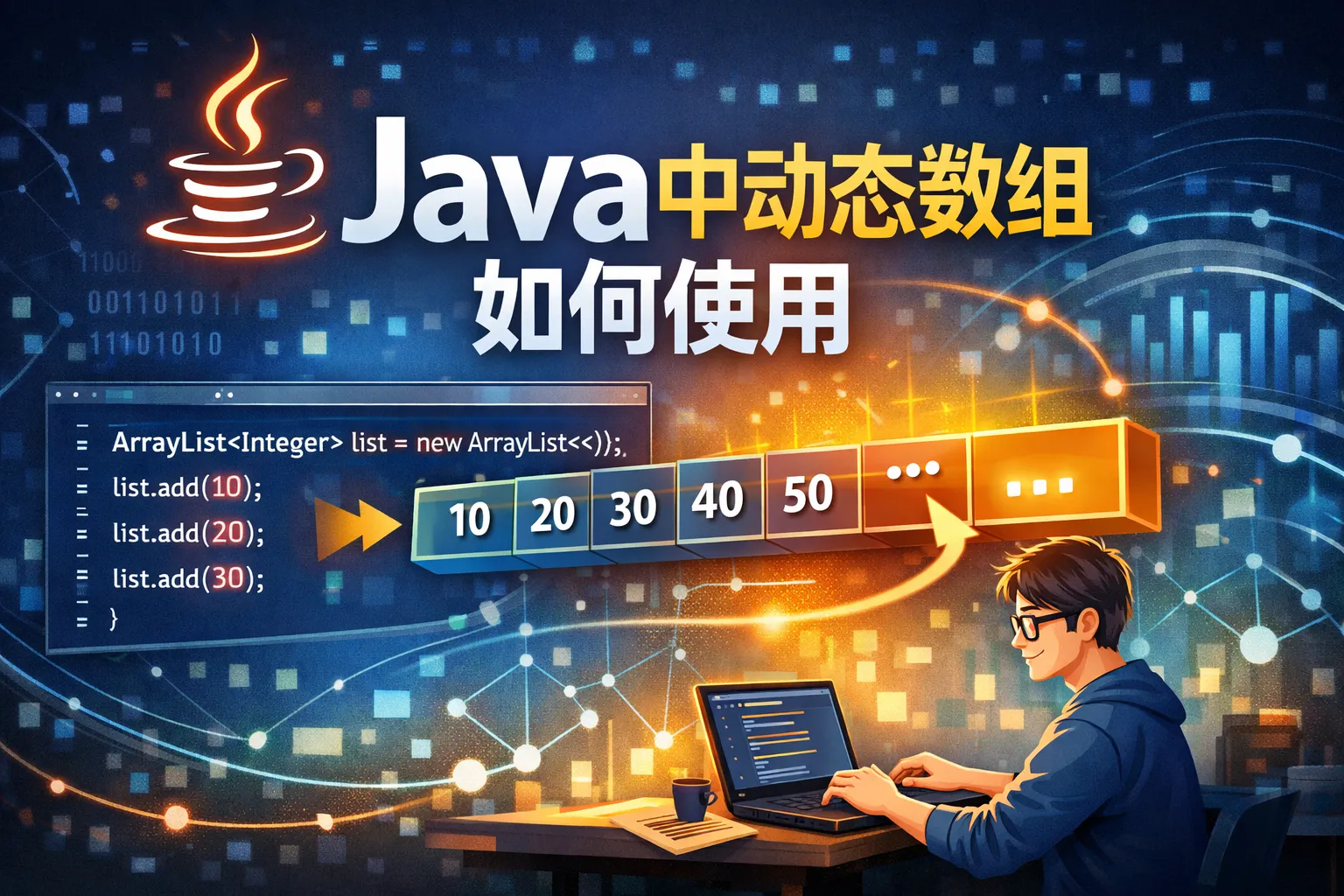 java中动态数组如何使用