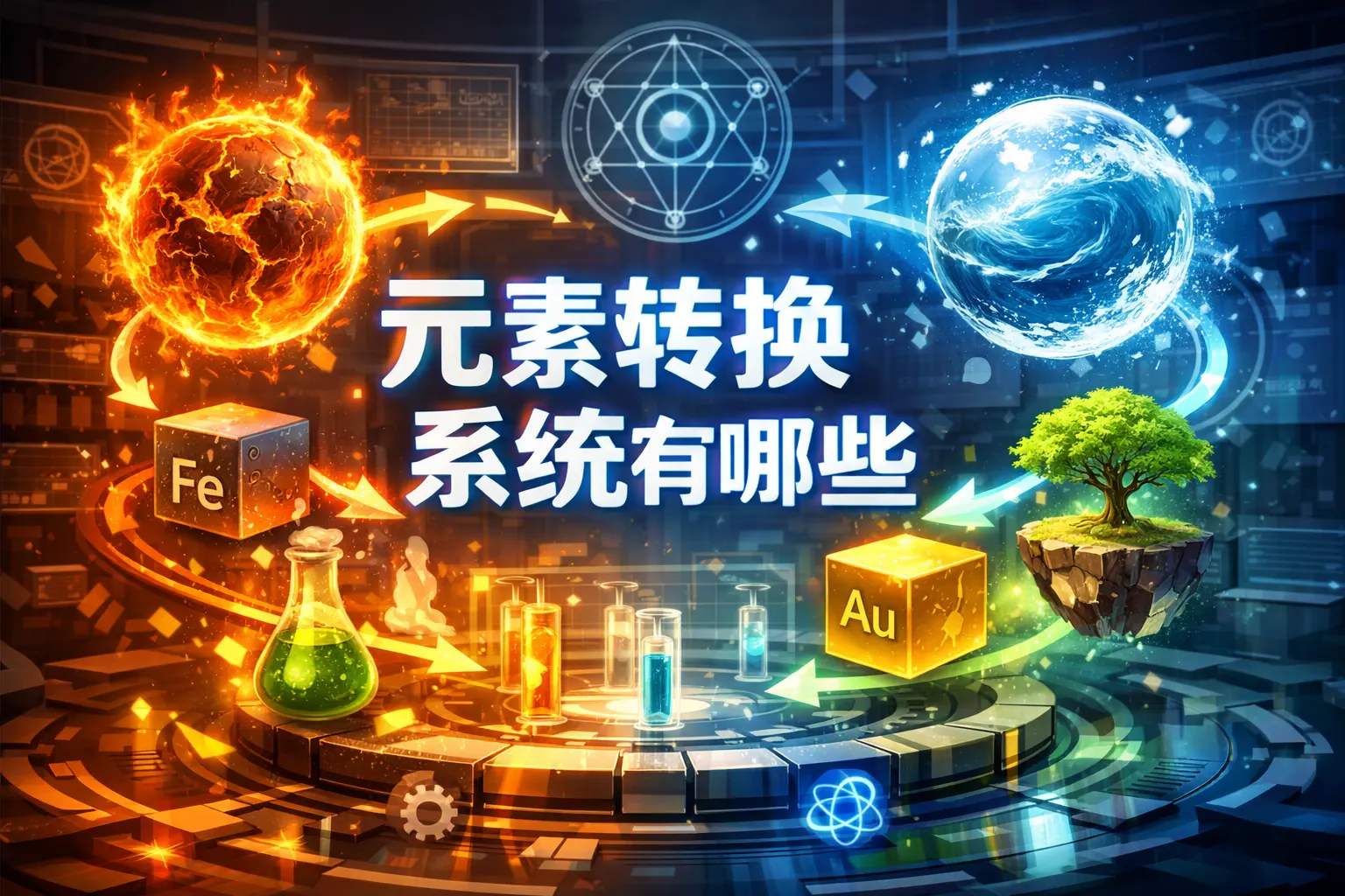 元素转换系统有哪些