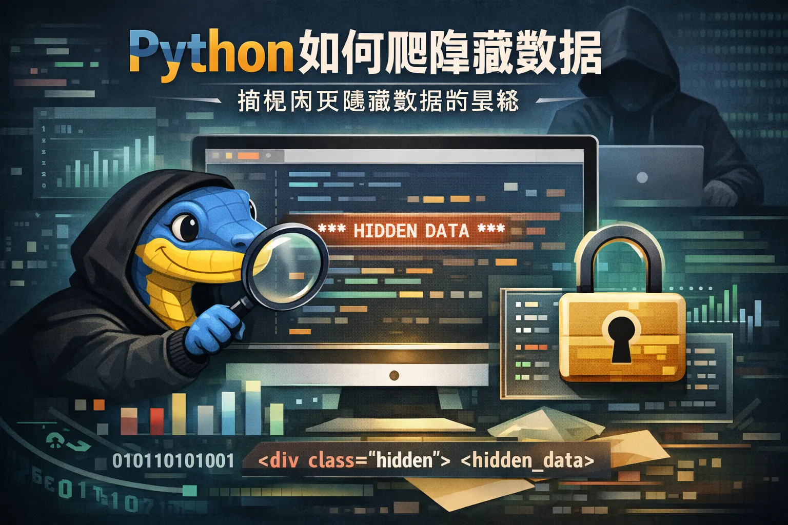 python如何爬取隐藏数据
