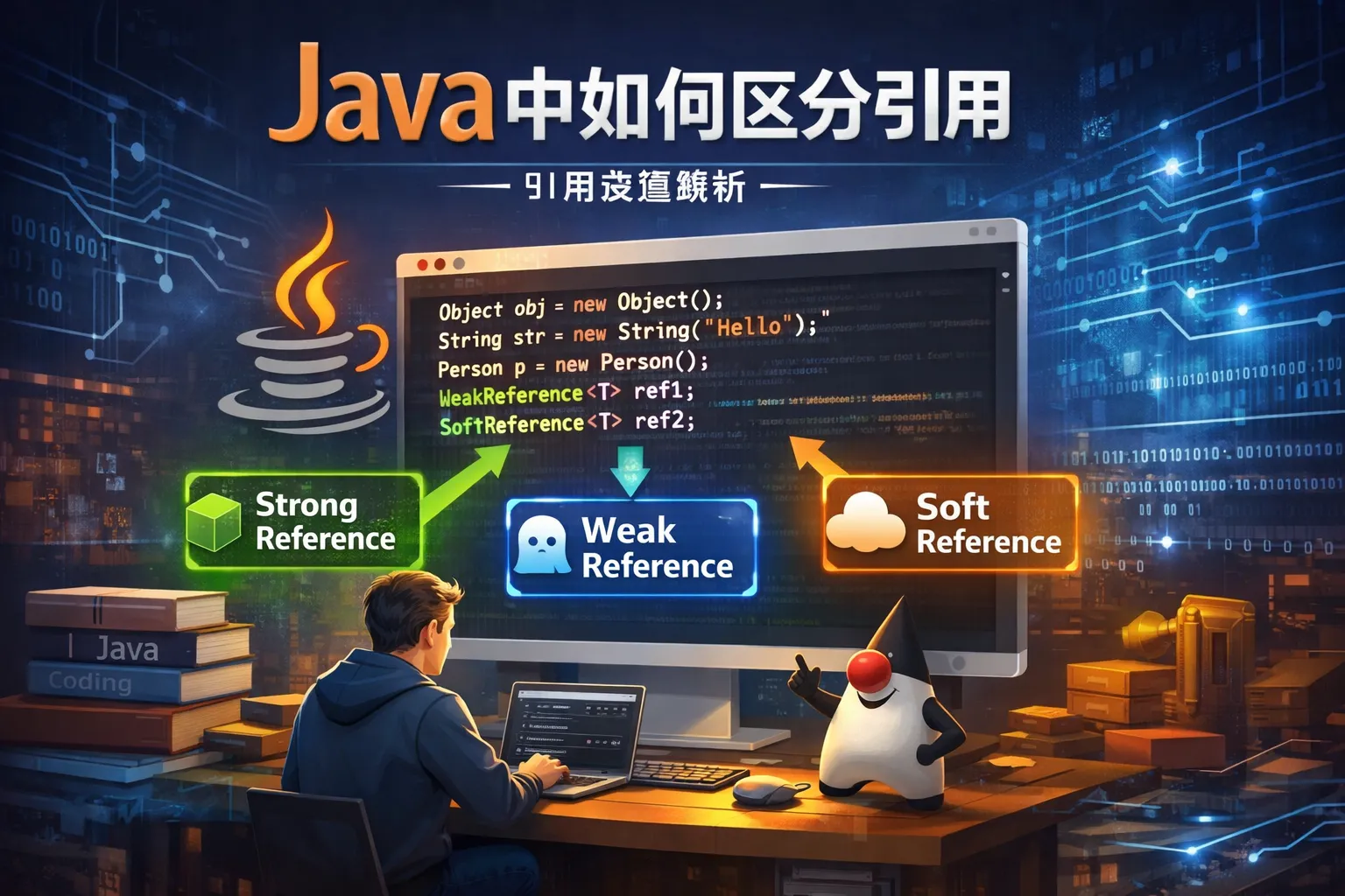 Java中如何区分引用