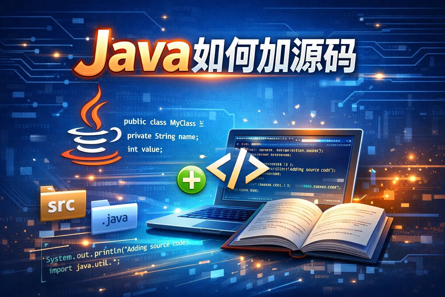 java如何加源码