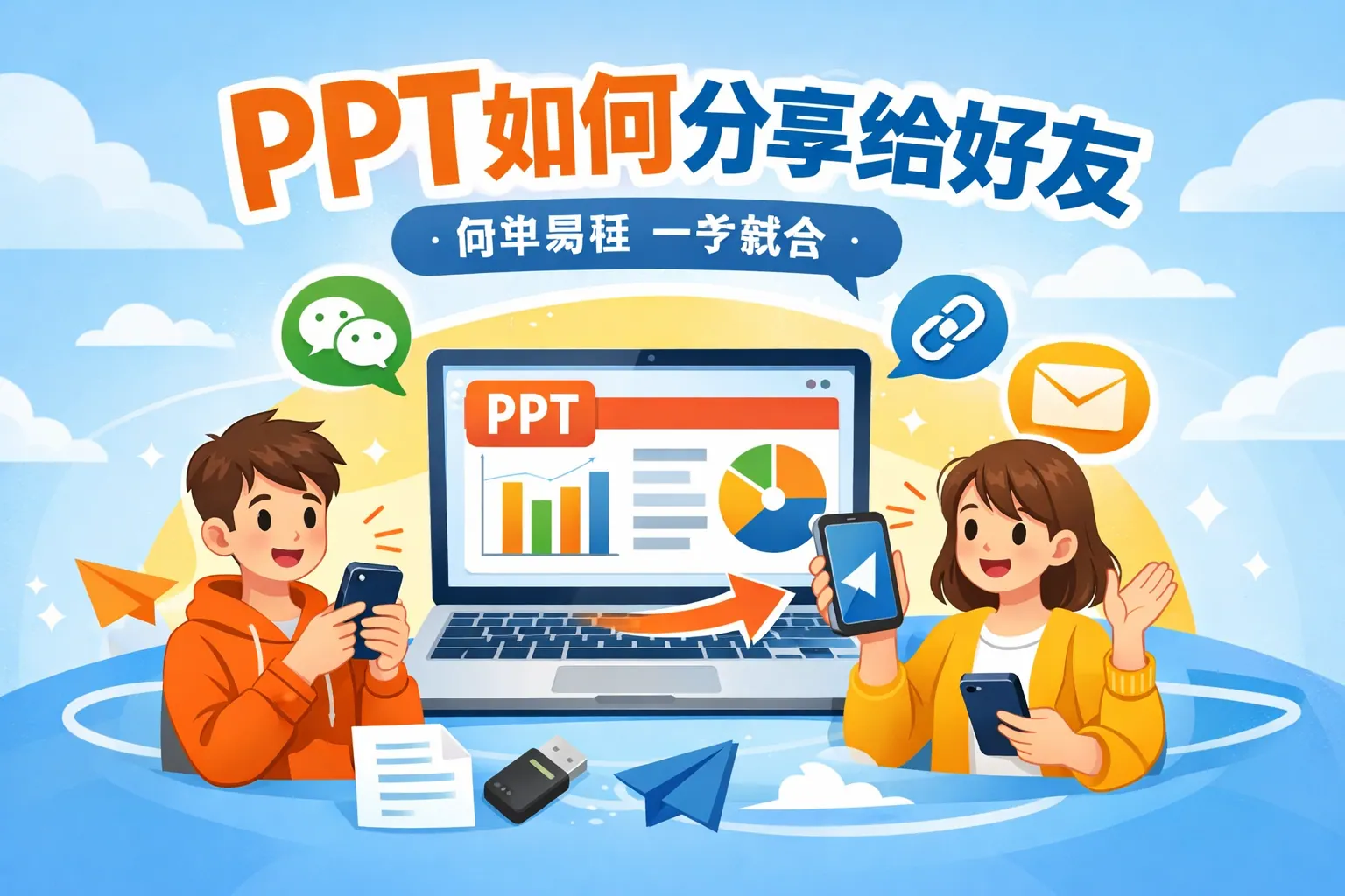 ppt如何分享给好友