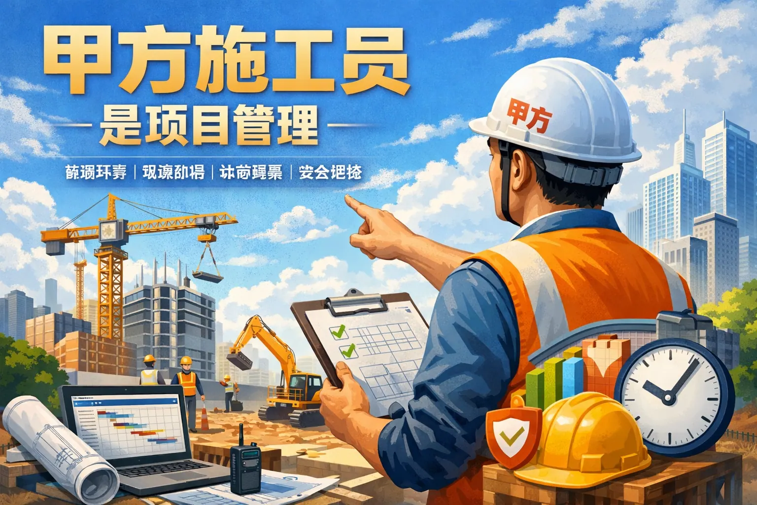 甲方施工员是项目管理