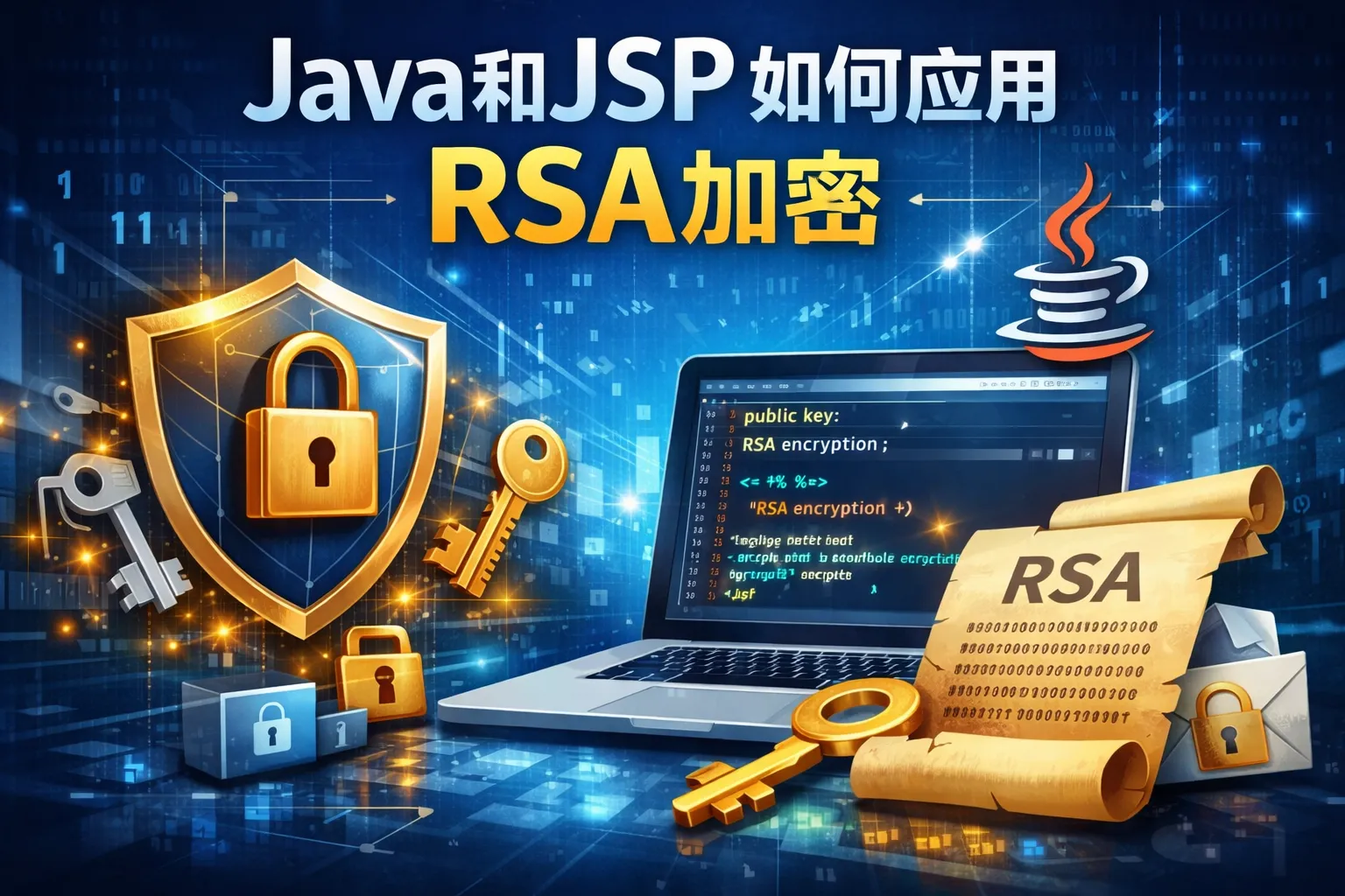 java和jsp如何应用rsa加密
