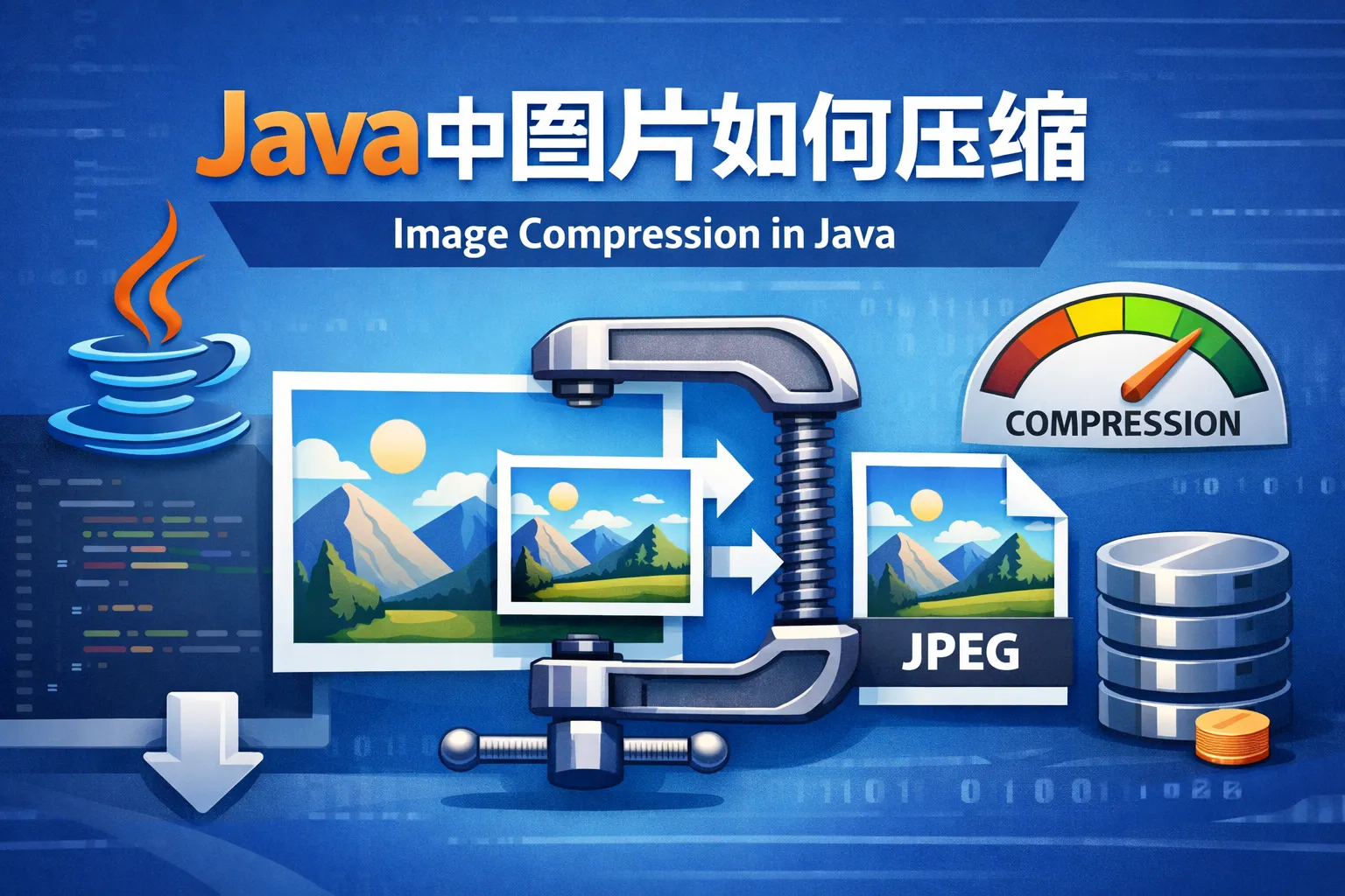 java中图片如何压缩一下