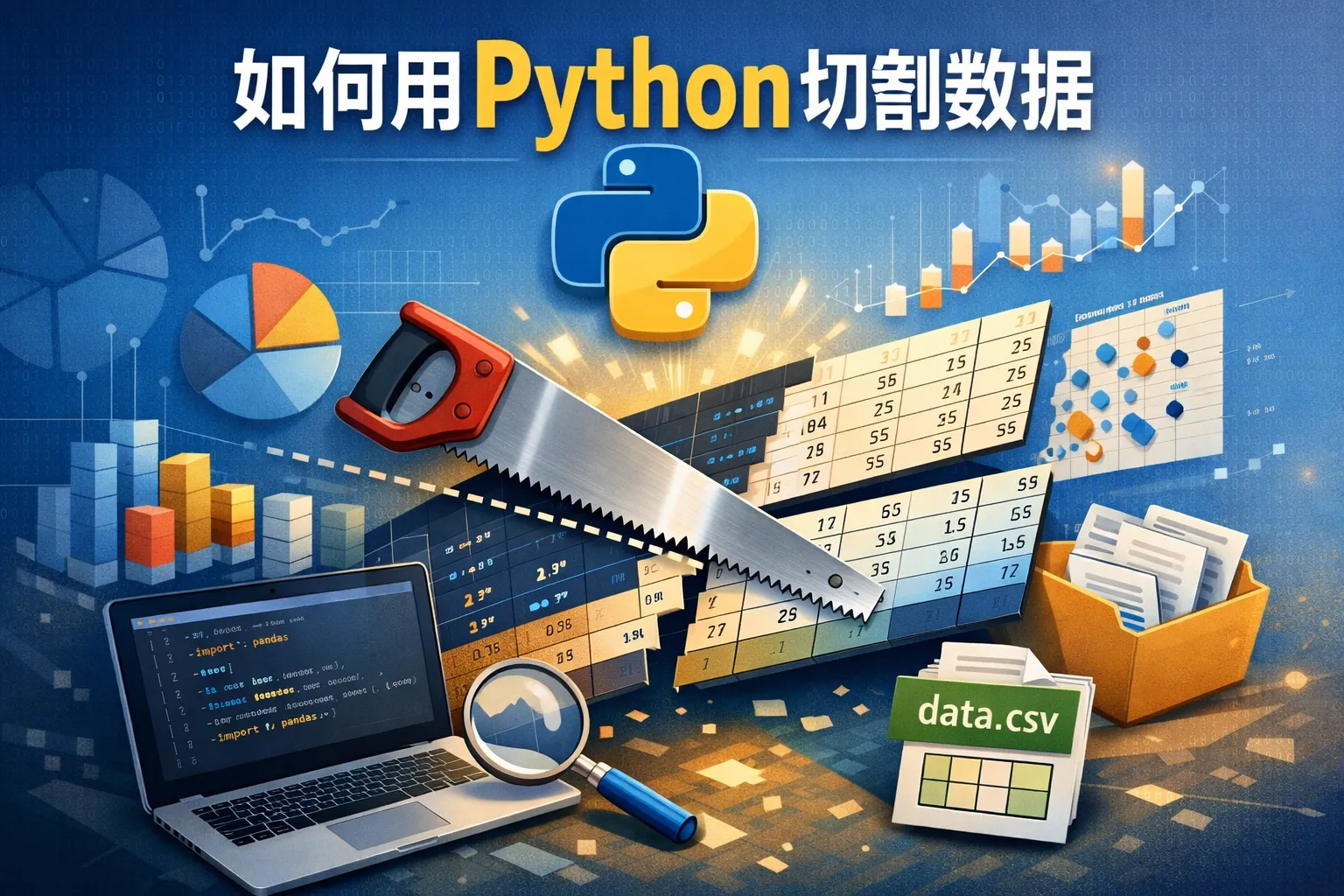 如何用Python切割数据