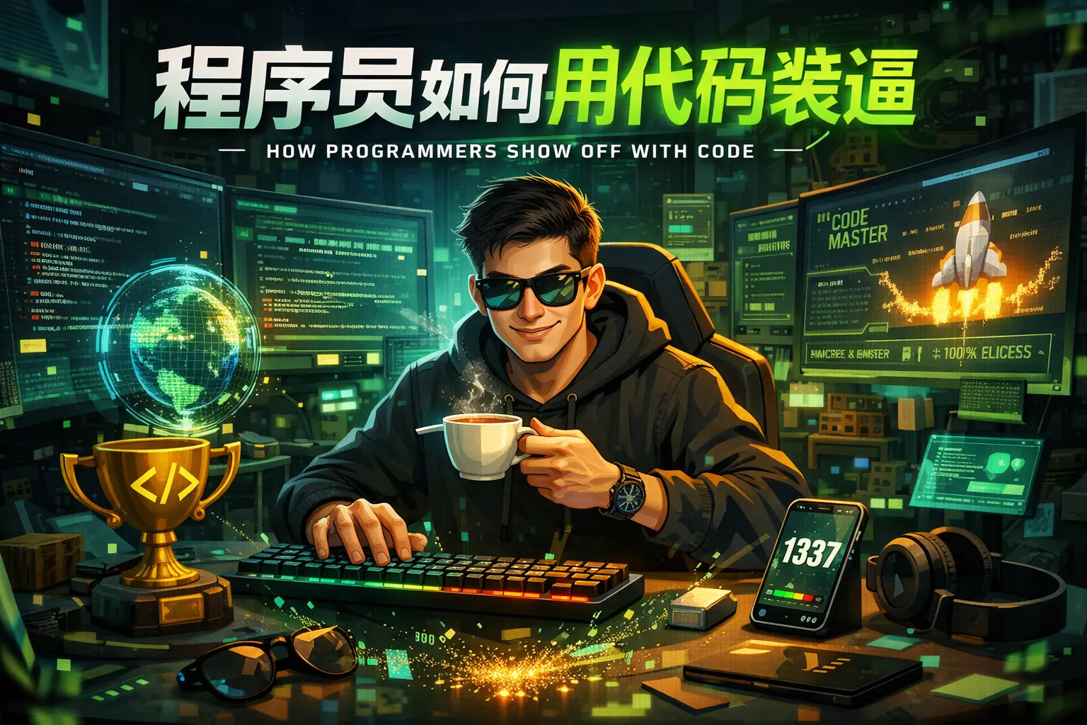 程序员如何用代码装逼