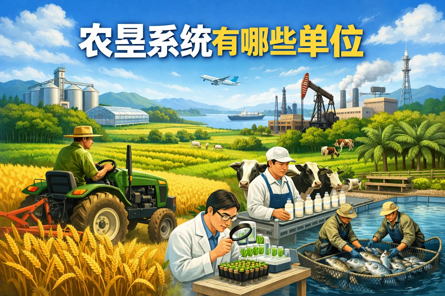 农垦系统有哪些单位