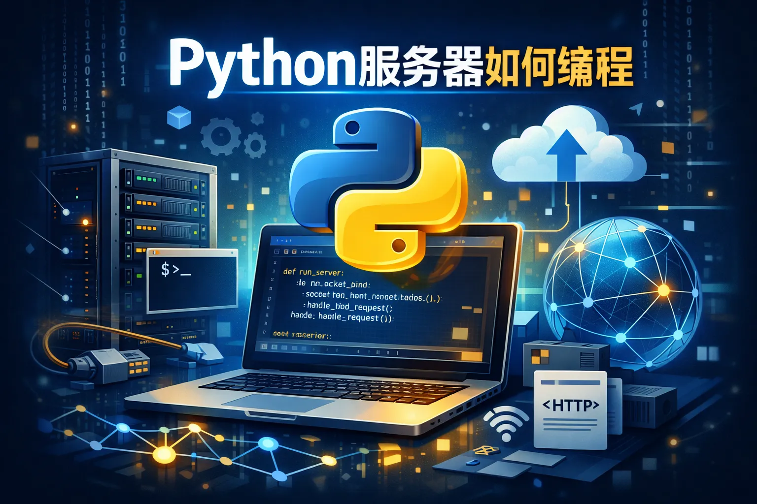 python服务器如何编程