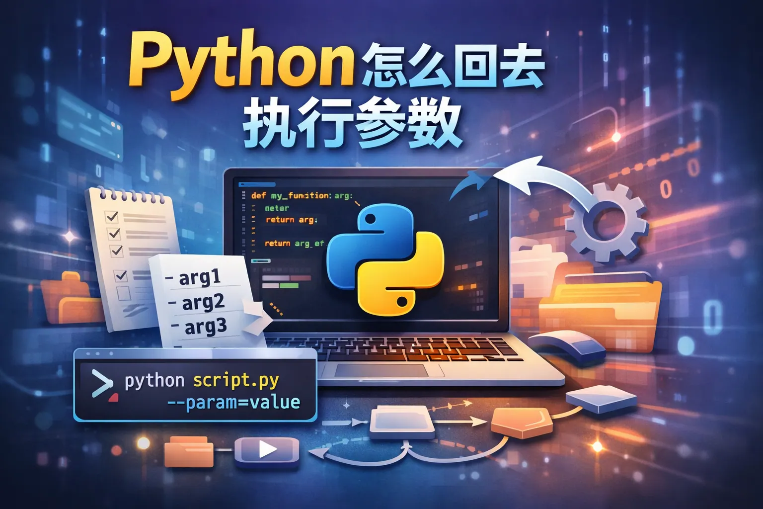 python怎么回去执行参数