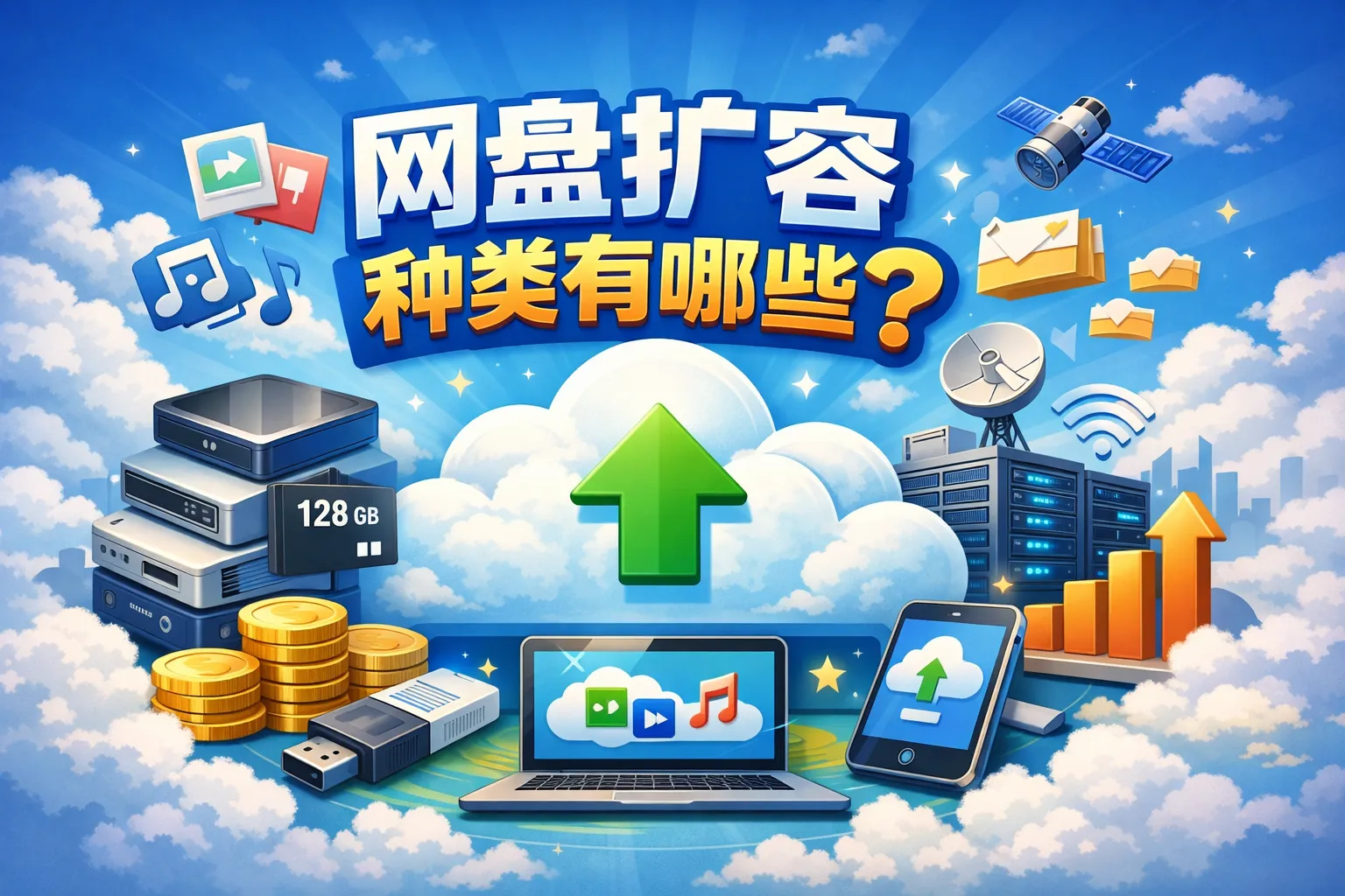 网盘扩容种类有哪些