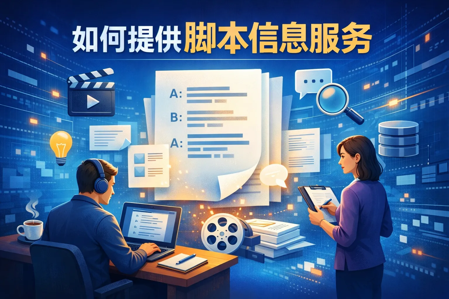 如何提供脚本信息服务
