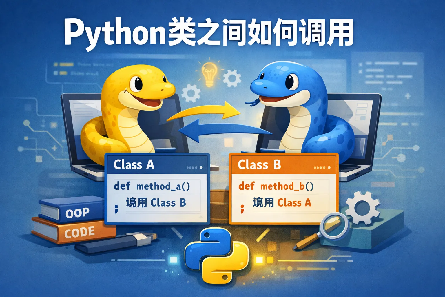 python类之间如何调用