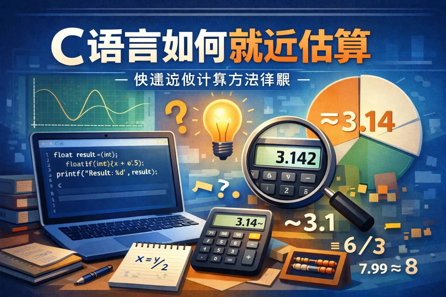 c语言如何就近估算
