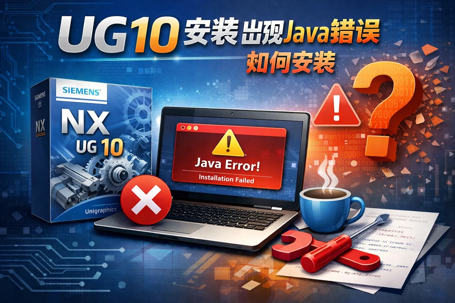 ug10安装出现java错误如何安装