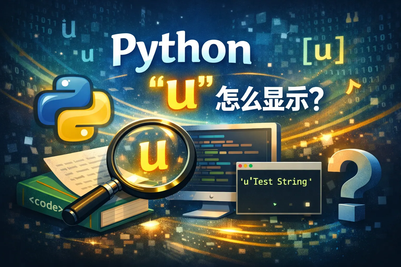 python u 怎么显示