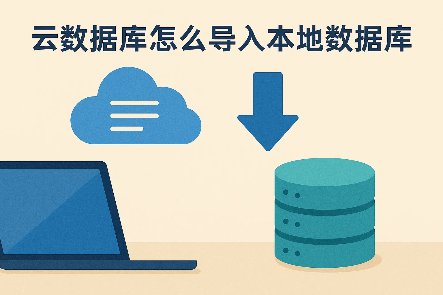 云数据库怎么导入本地数据库