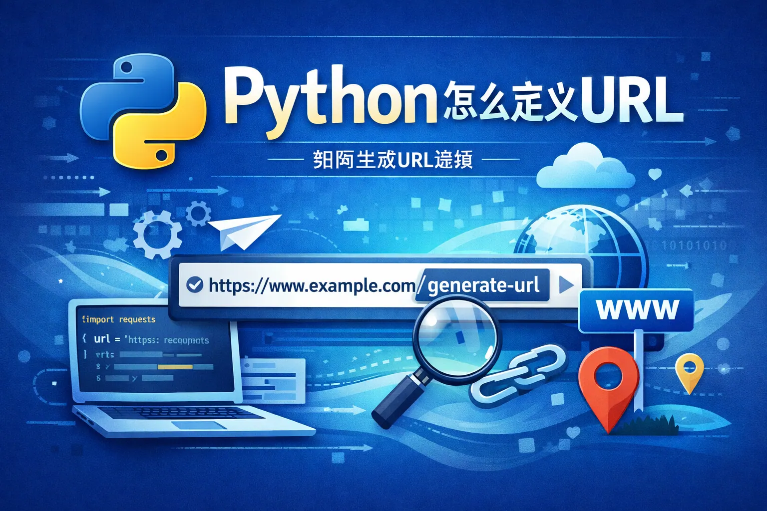 python怎么定义url