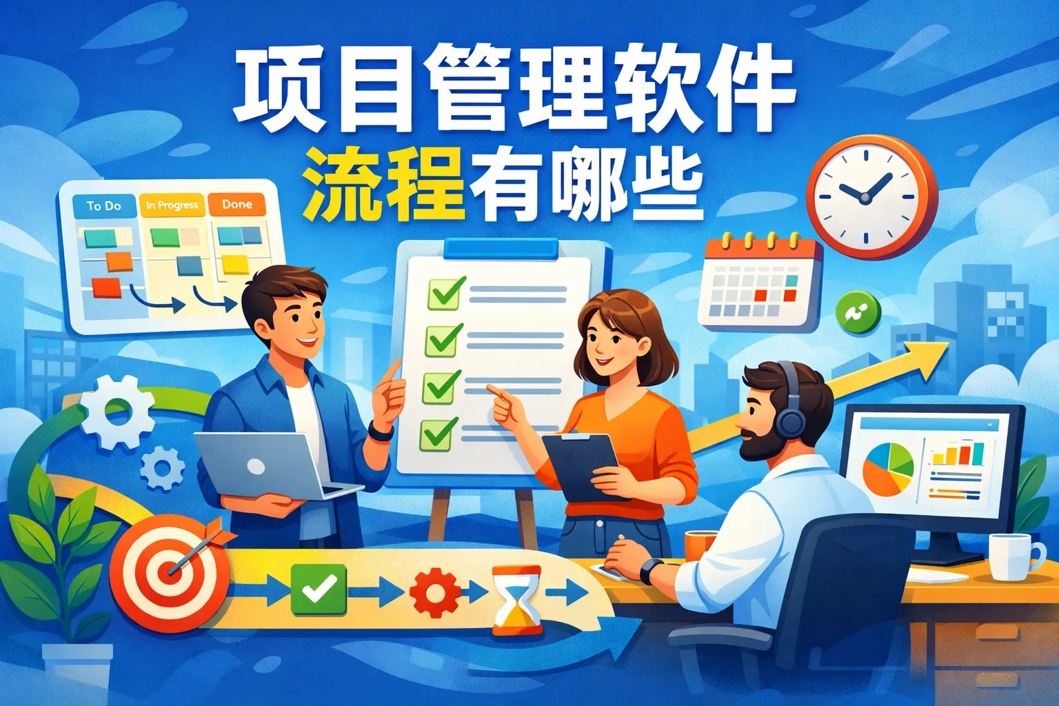 项目管理软件流程有哪些