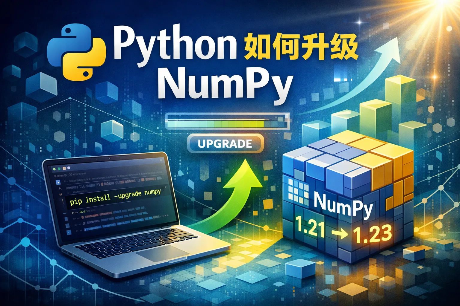 python如何升级numpy