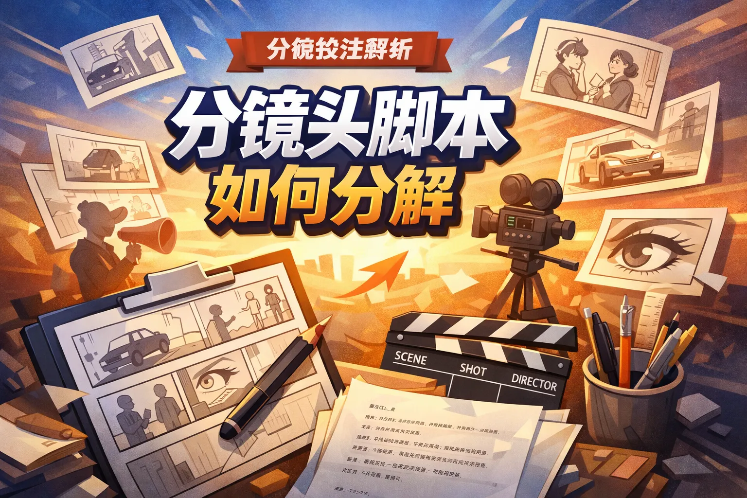 分镜头脚本如何分解