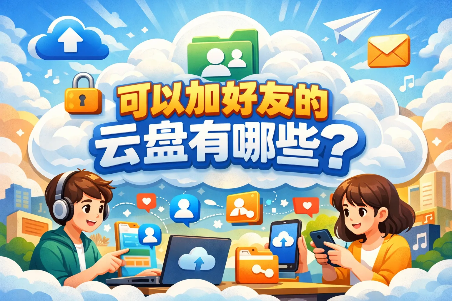 可以加好友的云盘有哪些
