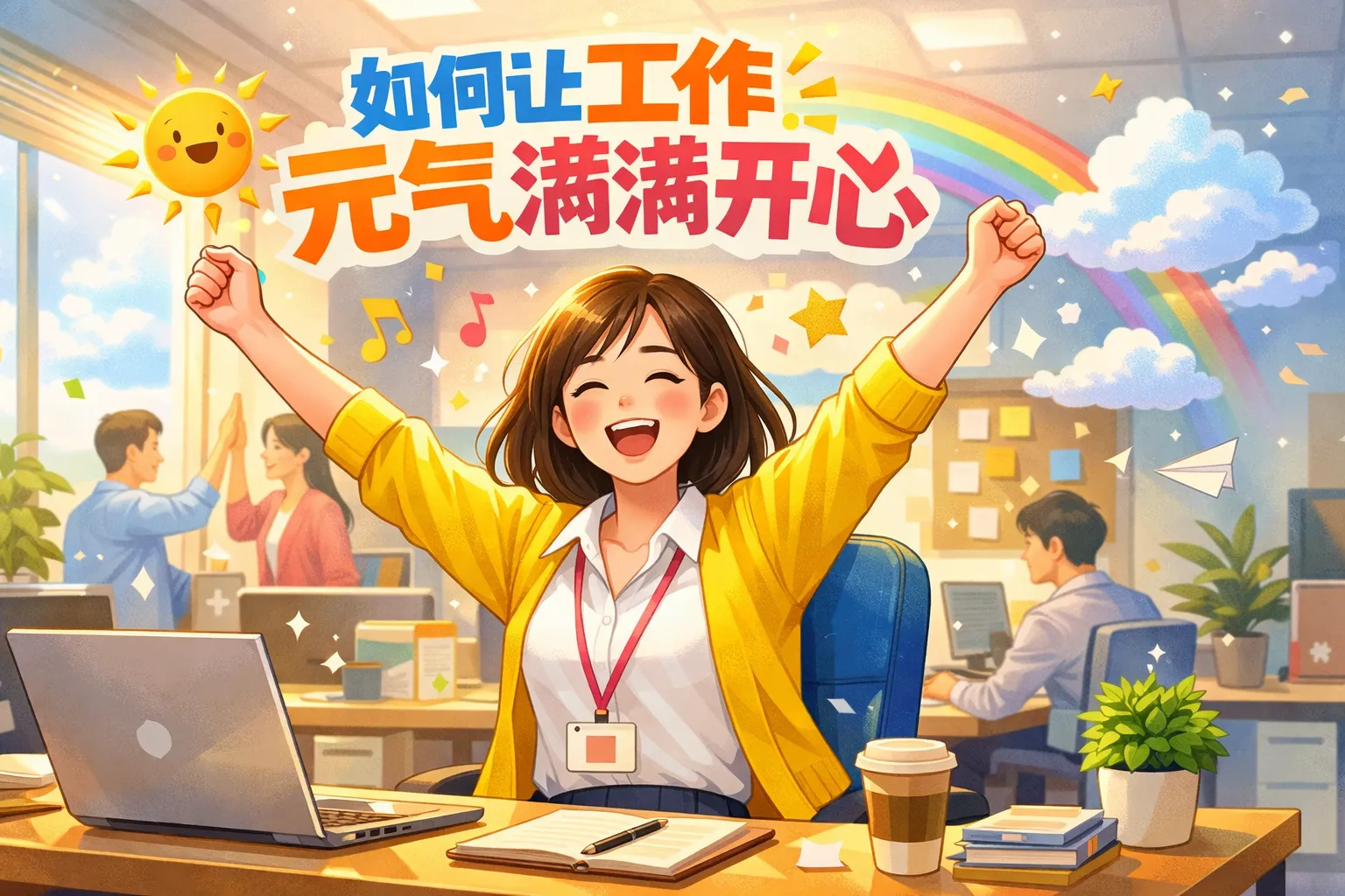 如何让工作元气满满开心