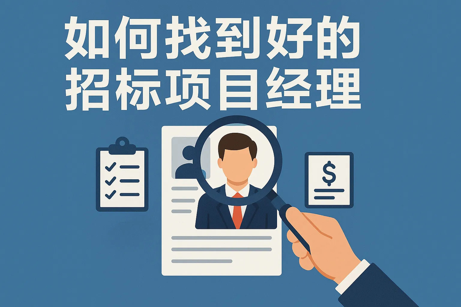 如何找到好的招标项目经理