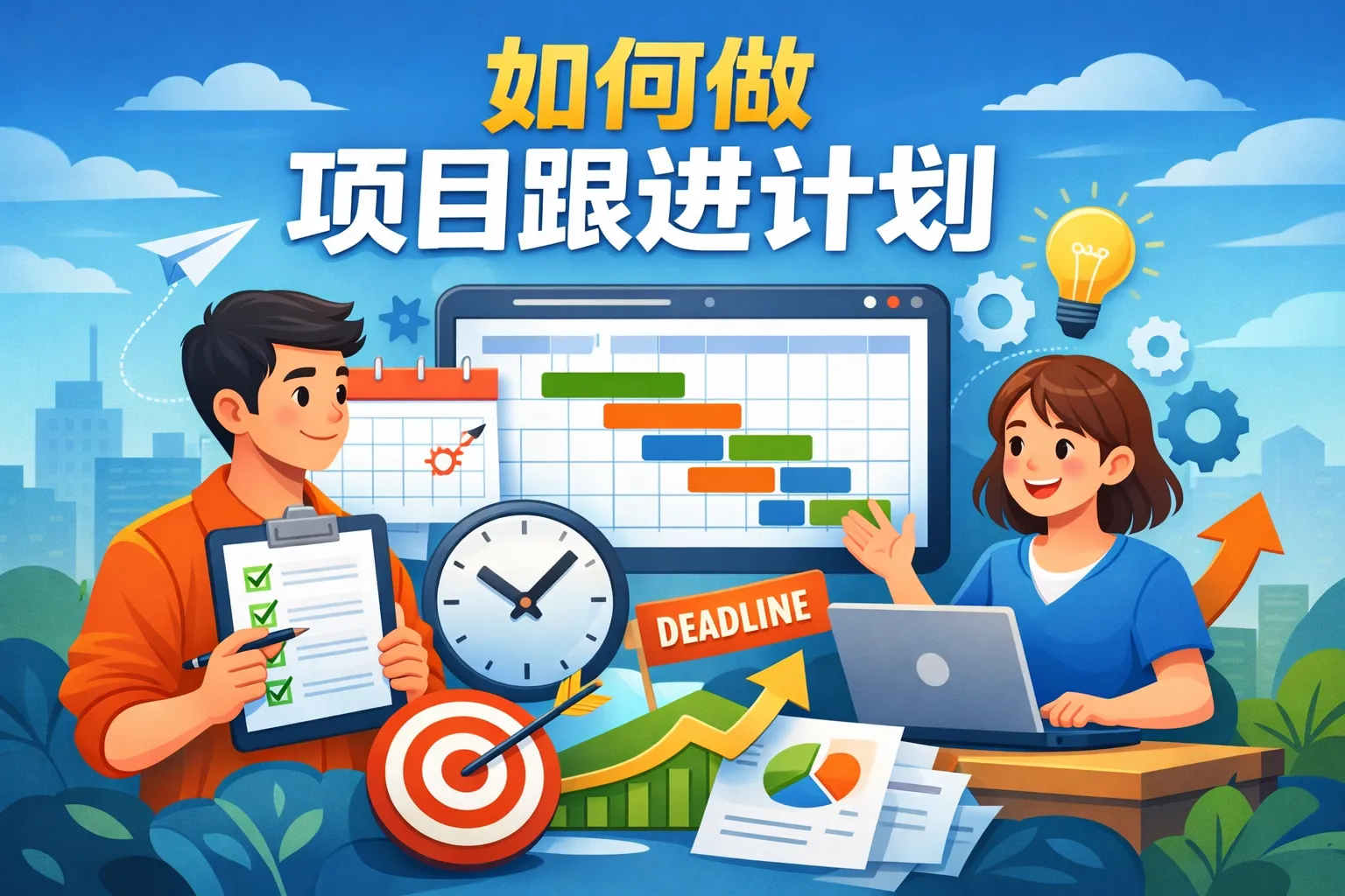 如何做项目跟进计划