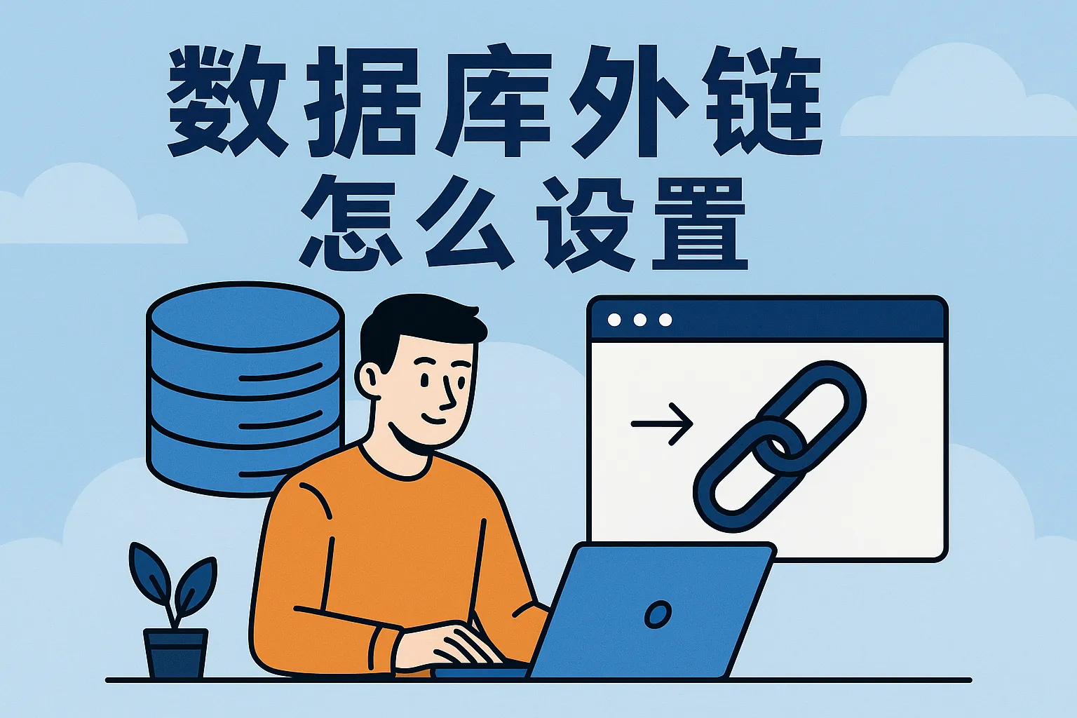数据库外链怎么设置