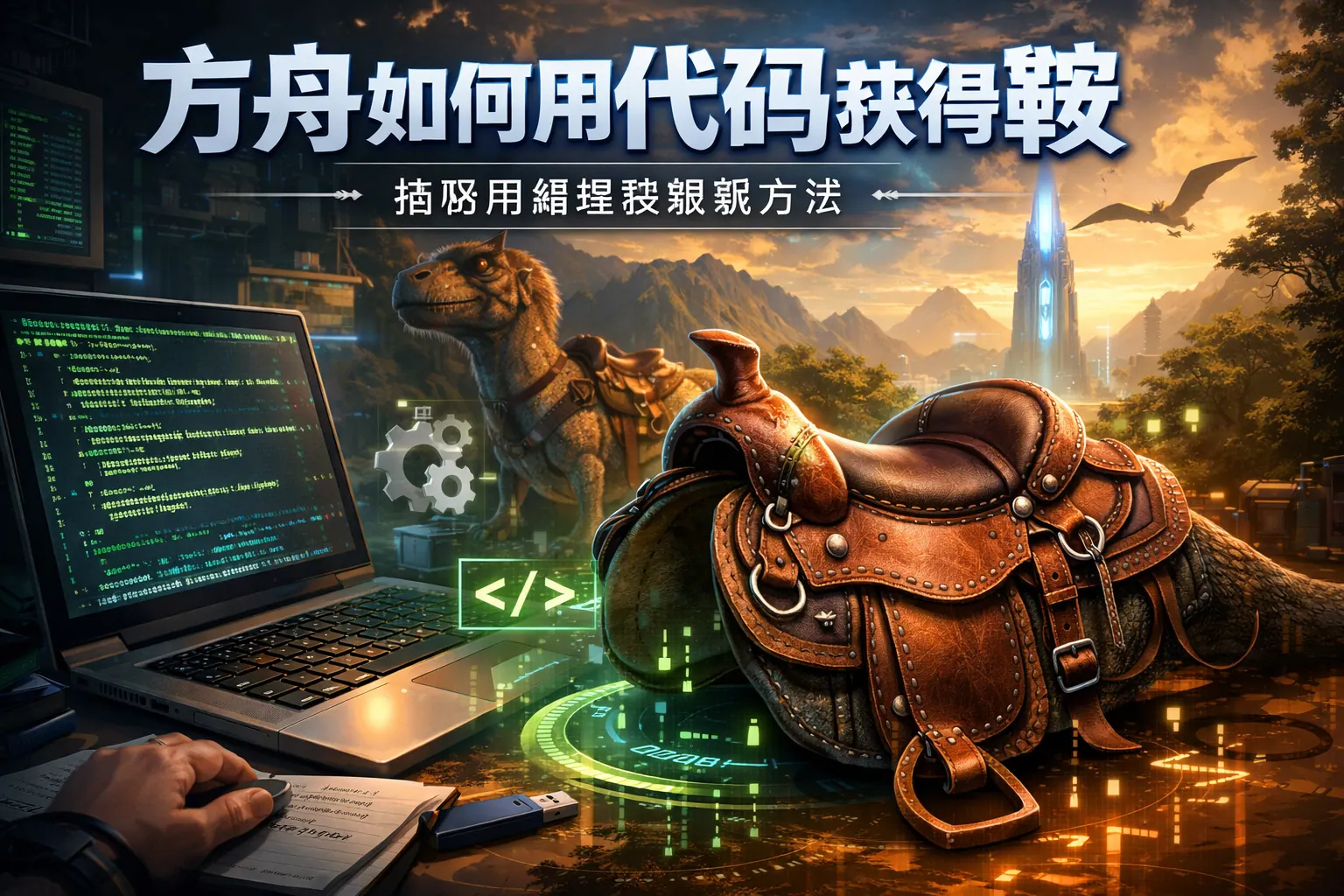 方舟如何用代码获得鞍