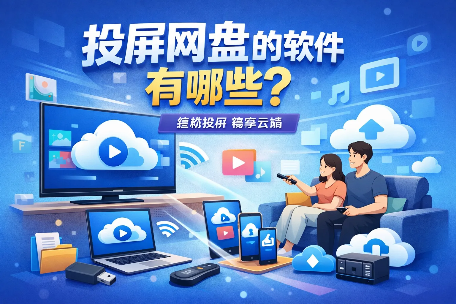 投屏网盘的软件有哪些