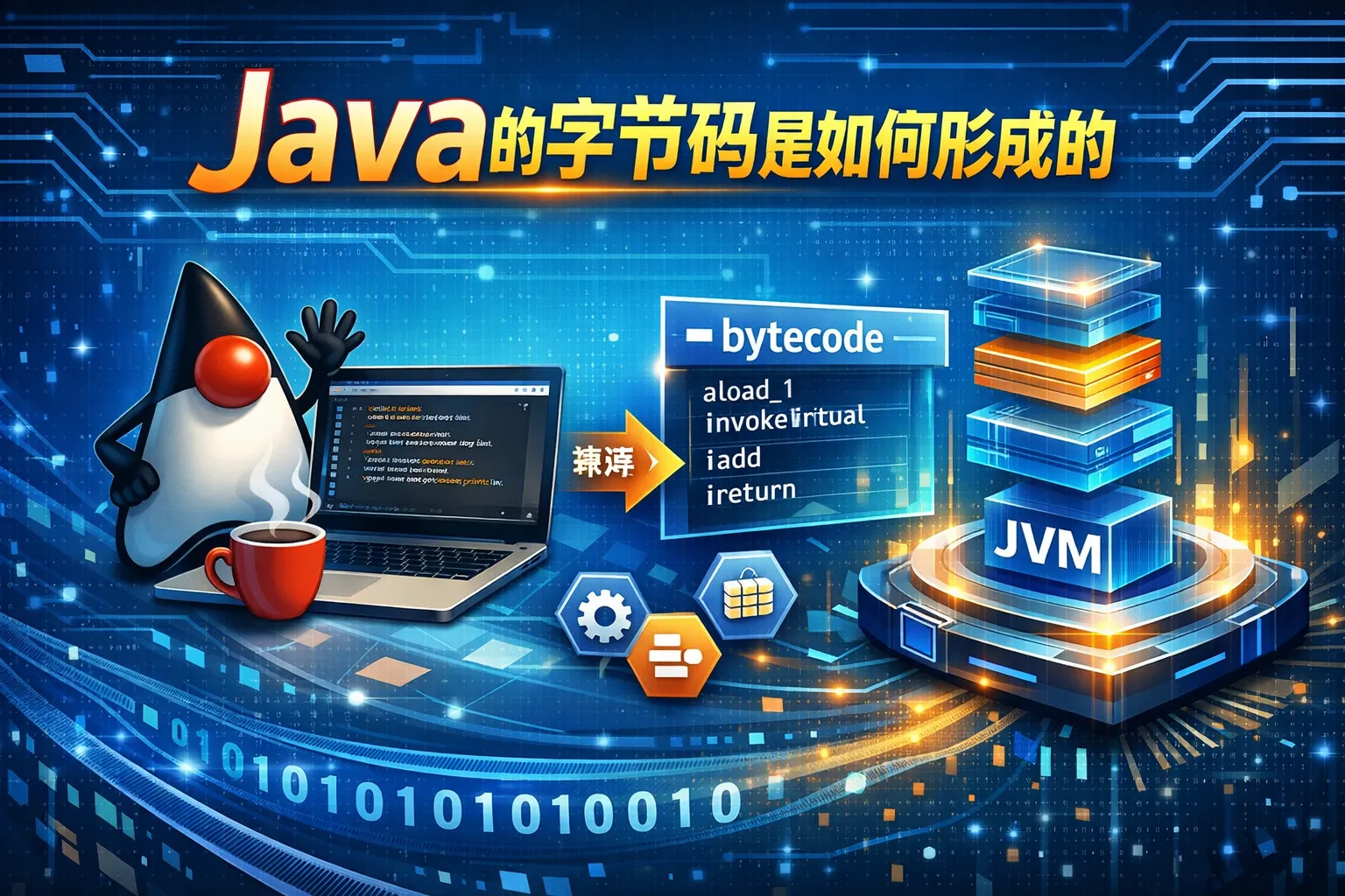 java的字节码是如何形成的