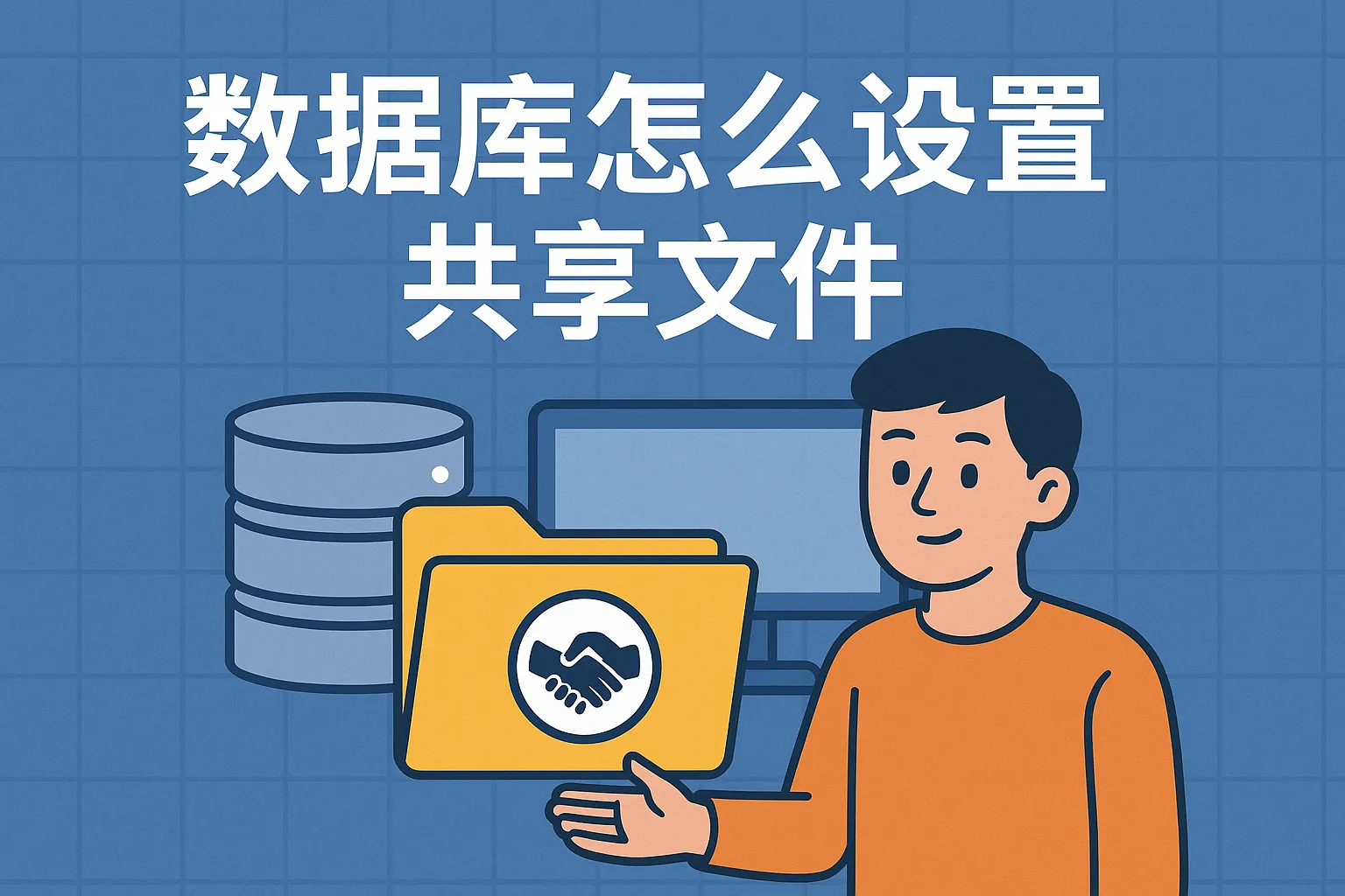 数据库怎么设置共享文件